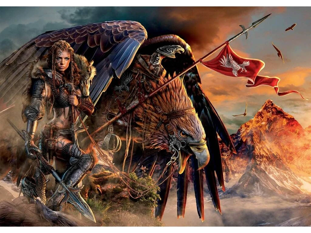 Puzzle 2000 Eagle Rider Educa 19277 4 Puzzle 2000 Eagle Rider Educa 19277 - Imagen 2