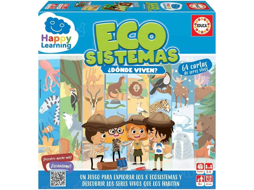 Happy Learning Ecosistemas ¿Dónde Viven? Educa 19322 3 Happy Learning Ecosistemas ¿Dónde Viven? Educa 19322