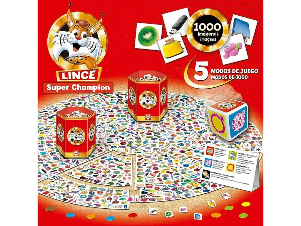 Lince Super Champion 1000 Imágenes Educa 19432 5 Lince Super Champion 1000 Imágenes Educa 19432 - Imagen 3