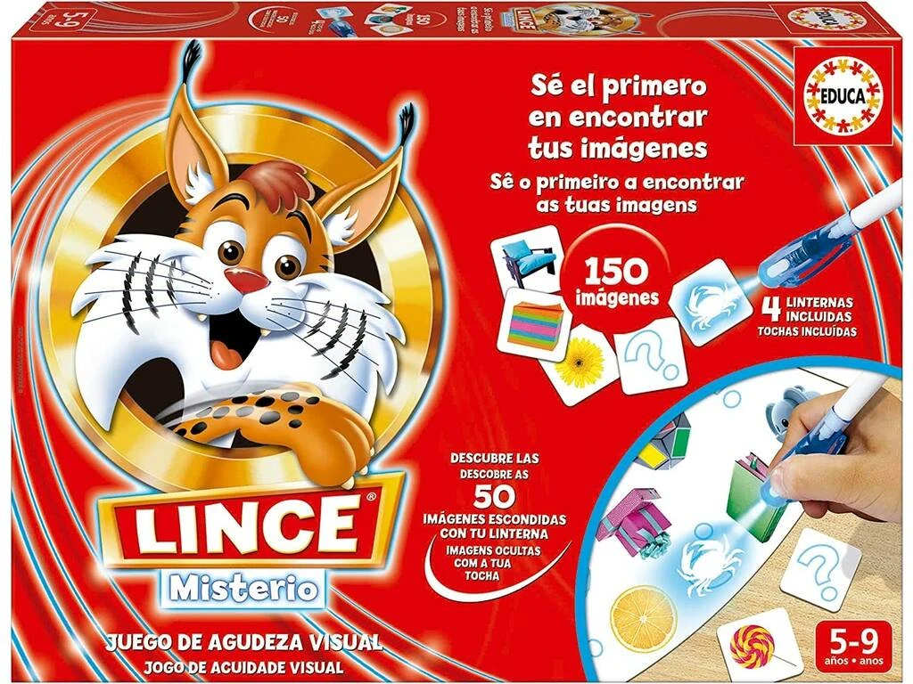 Lince Misterio 150 Imágenes Educa 19495 3 Lince Misterio 150 Imágenes Educa 19495