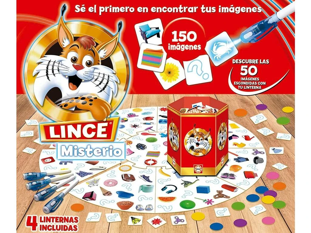 Lince Misterio 150 Imágenes Educa 19495 4 Lince Misterio 150 Imágenes Educa 19495 - Imagen 2