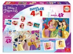 Superpack 4 En 1 Princesas Disney Educa 19683
