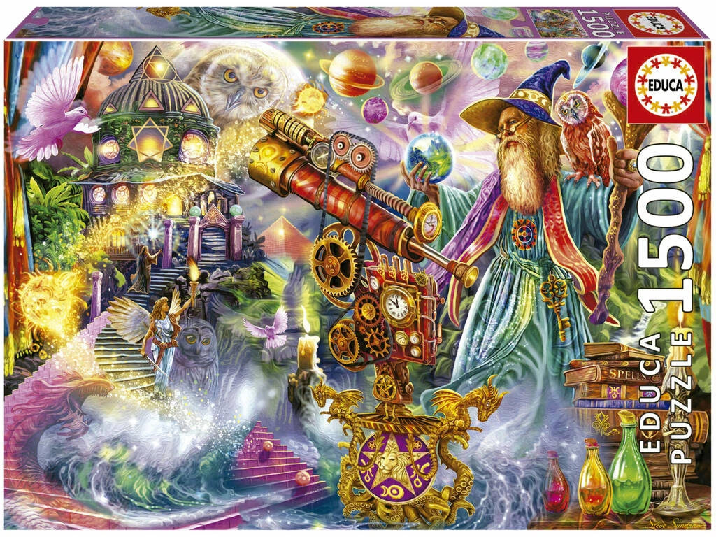 Puzzle 1500 Hechizo De Mago Educa 19616 3 Puzzle 1500 Hechizo De Mago Educa 19616