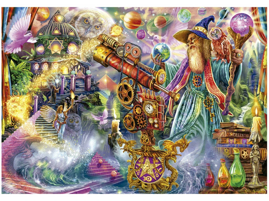 Puzzle 1500 Hechizo De Mago Educa 19616 4 Puzzle 1500 Hechizo De Mago Educa 19616 - Imagen 2