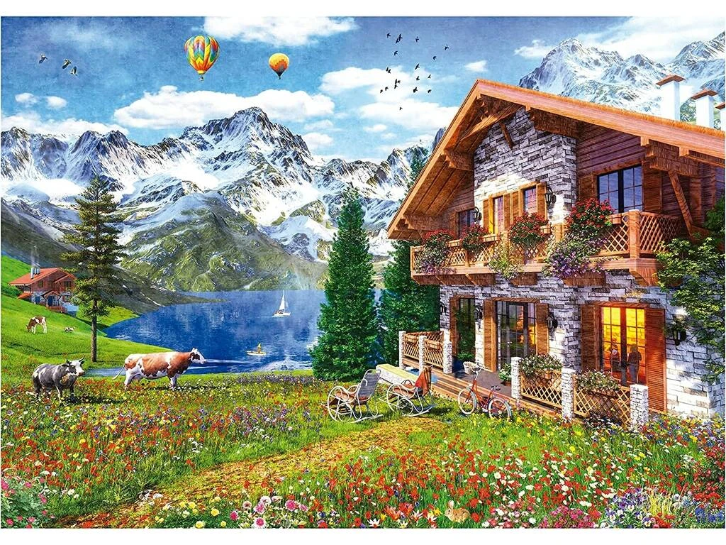 Puzzle 4000 Hogar En Los Alpes Educa 19568 4 Puzzle 4000 Hogar En Los Alpes Educa 19568 - Imagen 2