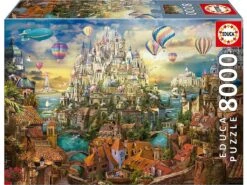 Puzzle 8000 Ciudad De Los Sueños Educa 19570