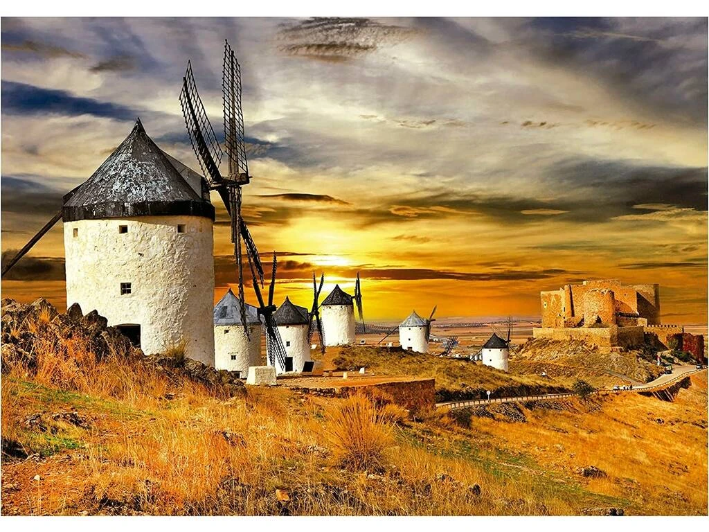 Puzzle 1500 Molinos De Viento, Consuegra Educa 19618 4 Puzzle 1500 Molinos De Viento, Consuegra Educa 19618 - Imagen 2