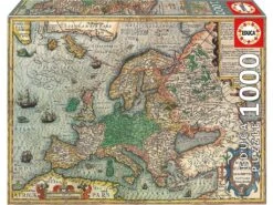 Puzzle 1000 Mapa De Europa De Educa 19624