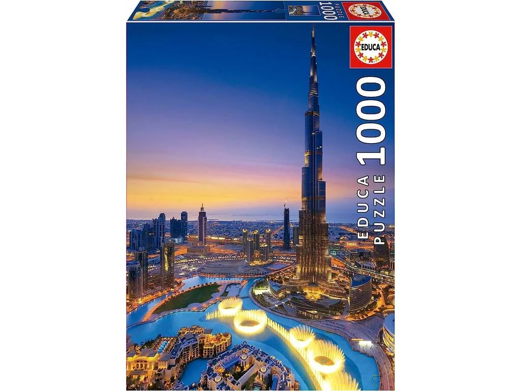 Puzzle 1000 Burj Khalifa De Educa 19642 3 Puzzle 1000 Burj Khalifa De Educa 19642