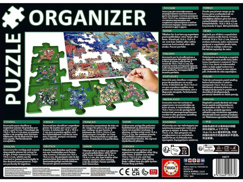 Organizador De Piezas De Puzzle Educa 19577 5 Organizador De Piezas De Puzzle Educa 19577 - Imagen 3