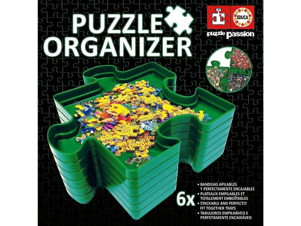 Organizador De Piezas De Puzzle Educa 19577 6 Organizador De Piezas De Puzzle Educa 19577 - Imagen 4