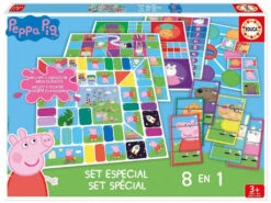Juego De Mesa Peppa Pig Set Especial 8 En 1 EDUCA 16791