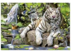 PUZZLE 1000 Tigres Blancos De Bengala 68x48 Cm EDUCA 14808 -Educa Borras Ventas 8955g01