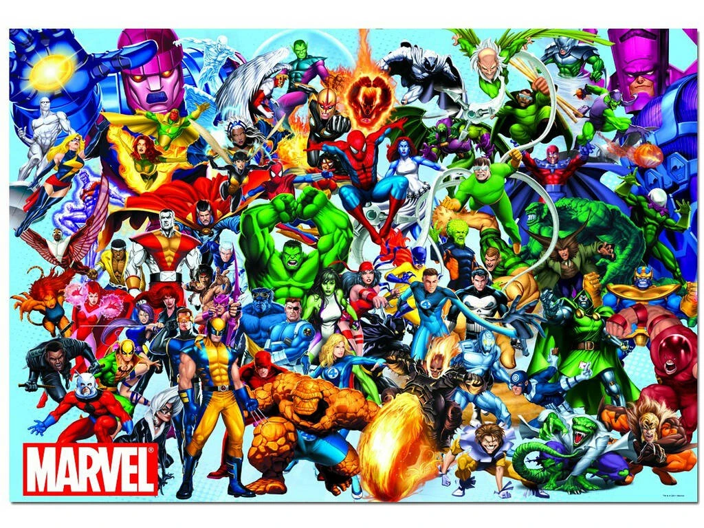 Puzzle 1000 Los Héroes De Marvel Educa 15193 4 Puzzle 1000 Los Héroes De Marvel Educa 15193 - Imagen 2