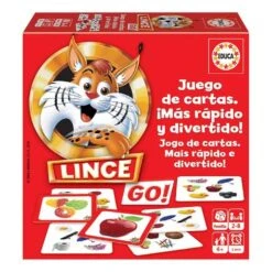 Educa Borrás - Lince Go! - Juego De Cartas