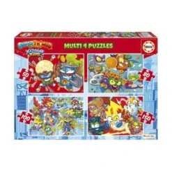 Educa Borrás - SuperThings - Multi 4 Puzzles Progresivos 50-80-100-150 Piezas 7 Educa Borrás - SuperThings - Multi 4 Puzzles Progresivos 50-80-100-150 Piezas -Educa Borras Ventas medias 131