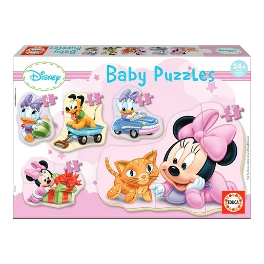 Educa Borrás - Minnie Mouse - Baby Puzzles 3 Educa Borrás - Minnie Mouse - Baby Puzzles