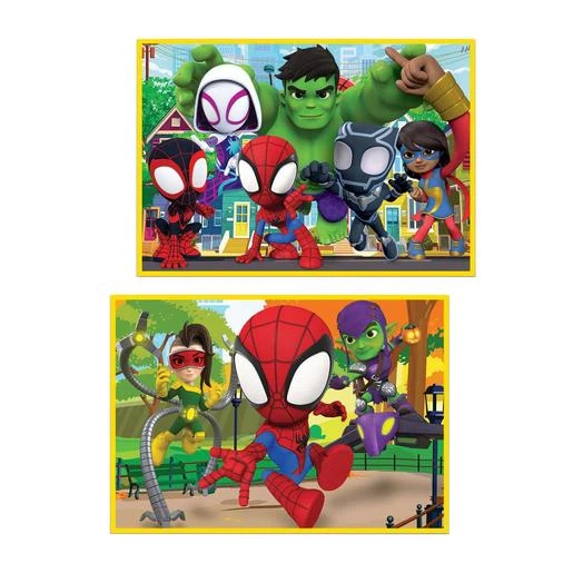 Educa Borrás - Spidey Y Su Superequipo - Pack Puzzles De Madera 2x25 Piezas 4 Educa Borrás - Spidey Y Su Superequipo - Pack Puzzles De Madera 2x25 Piezas - Imagen 2