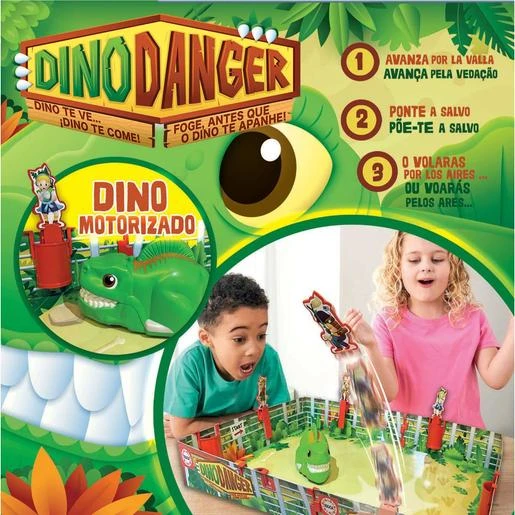 Educa Borrás - Dino Danger - Juego De Mesa 4 Educa Borrás - Dino Danger - Juego De Mesa - Imagen 2