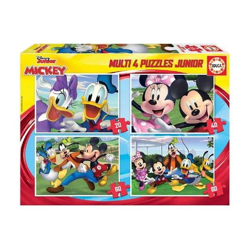 Educa Borras - Mickey Mouse - Multipuzzle Mickey Y Amigos 3 Educa Borras - Mickey Mouse - Multipuzzle Mickey Y Amigos