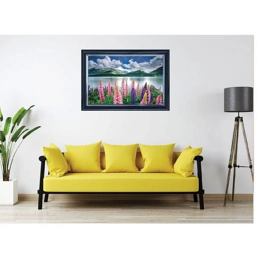 Educa Borrás - Altramuces A Orillas Del Lago Sils, Suiza - Puzzle 1500 Piezas 5 Educa Borrás - Altramuces A Orillas Del Lago Sils, Suiza - Puzzle 1500 Piezas - Imagen 3