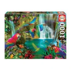 Educa Borrás - Papagayos Tropicales Puzzle 1000 Piezas