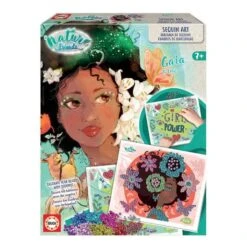 Educa Borrás - Cuadros De Lentejuelas Nature Friends