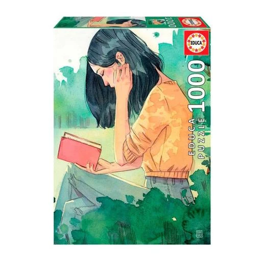 Educa Borrás - La Lectora, Esther Gili - Puzzle 1000 Piezas 3 Educa Borrás - La Lectora, Esther Gili - Puzzle 1000 Piezas
