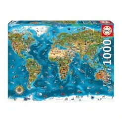 Educa Borrás - Wonders Of The World - Puzzle 1000 Piezas