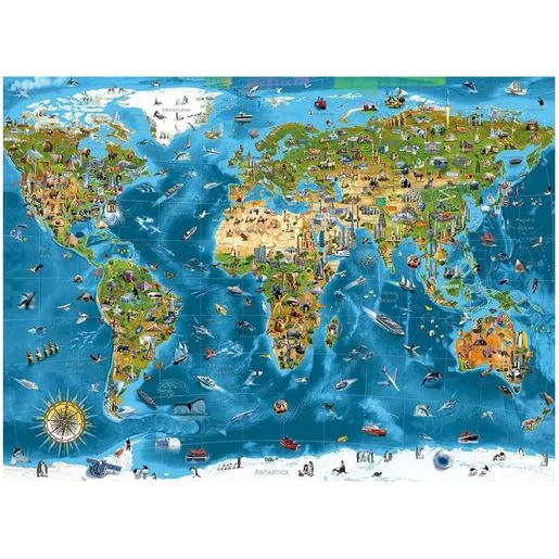 Educa Borrás - Wonders Of The World - Puzzle 1000 Piezas 4 Educa Borrás - Wonders Of The World - Puzzle 1000 Piezas - Imagen 2