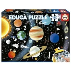 Puzzle Educativo Sistema Solar De 150 Piezas ㅤ