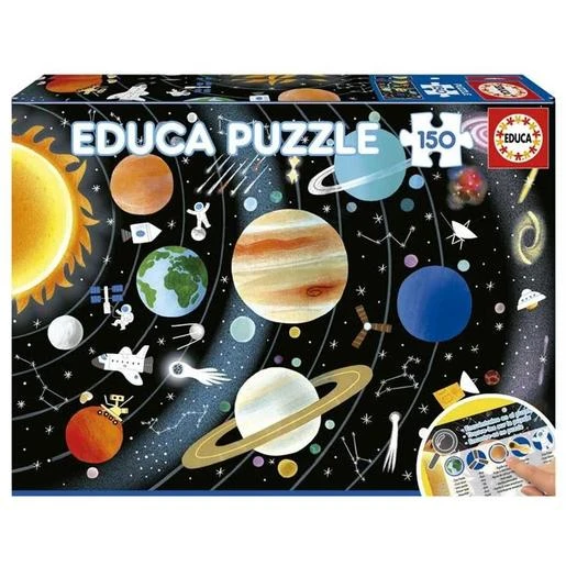 Puzzle Educativo Sistema Solar De 150 Piezas ㅤ 3 Puzzle Educativo Sistema Solar De 150 Piezas ㅤ