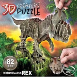 Educa Borrás - T-Rex - 3D Creature Puzzle -Educa Borras Ventas medias 212