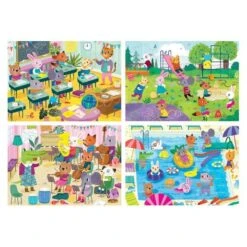 Educa Borrás - Día En La Escuela - Pack 4 Puzzles Progresivos 5 Educa Borrás - Día En La Escuela - Pack 4 Puzzles Progresivos -Educa Borras Ventas medias 220