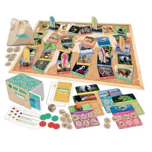 Educa Borras - Juego De Mesa Planeta Tierra Con 700 Preguntas, Materiales 100% Reciclados ㅤ 5 Educa Borras - Juego De Mesa Planeta Tierra Con 700 Preguntas, Materiales 100% Reciclados ㅤ - Imagen 3