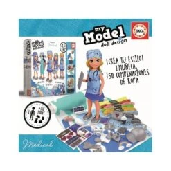 Educa Borrás - Muñeca My Model Doll Design Medical