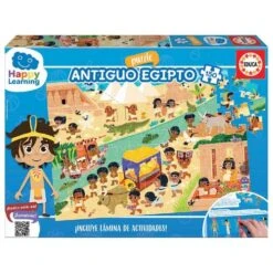 Educa Borrás - Antiguo Egipto - Puzzle 150 Piezas Happy Learning