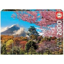 Educa Borrás - Castillo De Osaka, Japón - Puzzle 2000 Piezas