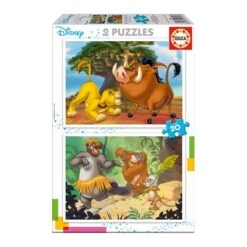 Educa Borrás - Disney - Pack Puzzles 2x20 Piezas