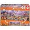 Educa Borrás - Animales Salvajes Pack Puzzles 2x100 Piezas 2 Educa Borrás - Animales Salvajes Pack Puzzles 2x100 Piezas -Educa Borras Ventas medias 286