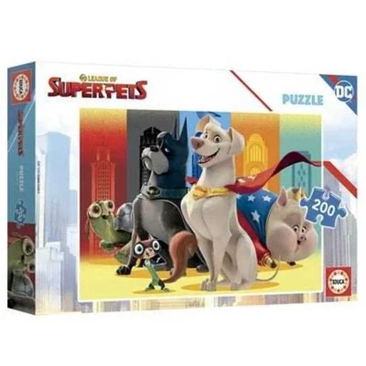 Liga De Super-Mascotas: Rompecabezas De 200 Piezas Grandes, Tamaño Montado 40 X 28 Cm 4 Liga De Super-Mascotas: Rompecabezas De 200 Piezas Grandes, Tamaño Montado 40 X 28 Cm - Imagen 2