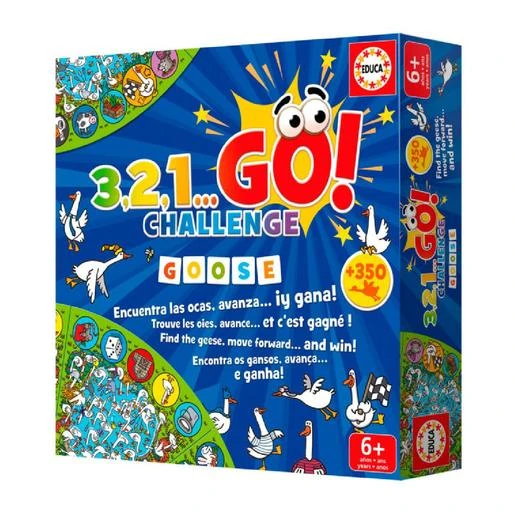 Educa Borrás - 3, 2, 1… Go! Challenge Choose - Juego De Mesa 4 Educa Borrás - 3, 2, 1… Go! Challenge Choose - Juego De Mesa - Imagen 2