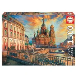 Educa Borrás - San Petersburgo Puzzle 1500 Piezas