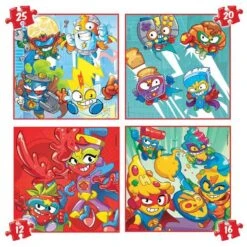 Educa Borrás - SuperThings - Maleta Con 4 Puzzles Progresivos -Educa Borras Ventas medias 325