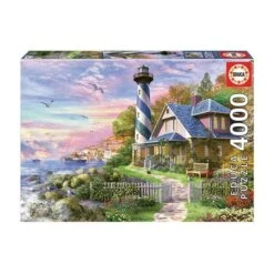 Educa Borras - Faro De Rock Bay - Puzzle 4000 Piezas