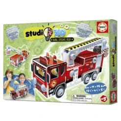 Educa Borrás - Camión De Bomberos - Puzzle Studio 3D -Educa Borras Ventas medias 42