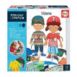 Educa Borrás - Vísteme - Juego De Mesa
