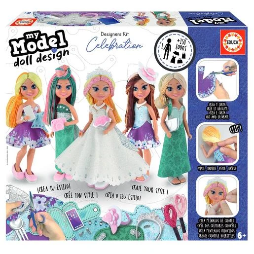 Educa Borrás - Muñeca My Model Doll Design Celebration 3 Educa Borrás - Muñeca My Model Doll Design Celebration