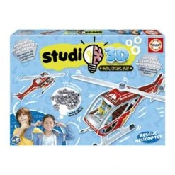 Educa Borrás - Helicóptero De Rescate - Puzzle Studio 3D -Educa Borras Ventas medias 74