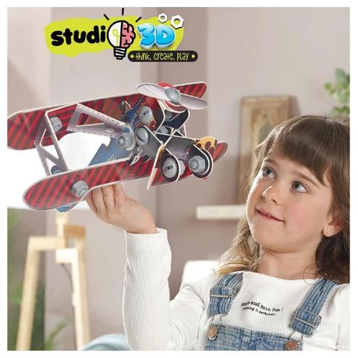 Educa Borrás - Avión - Puzzle Studio 3D 4 Educa Borrás - Avión - Puzzle Studio 3D - Imagen 2